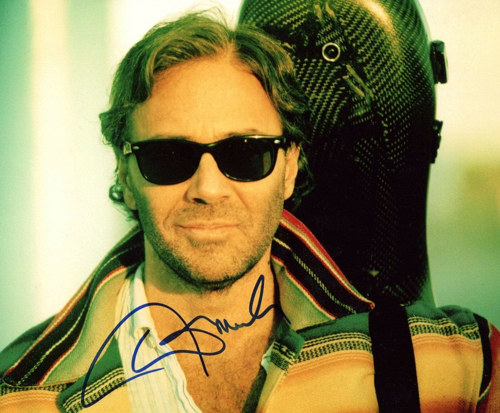 Al Di Meola JAZZ autograph, In-Person signed Photo Poster painting