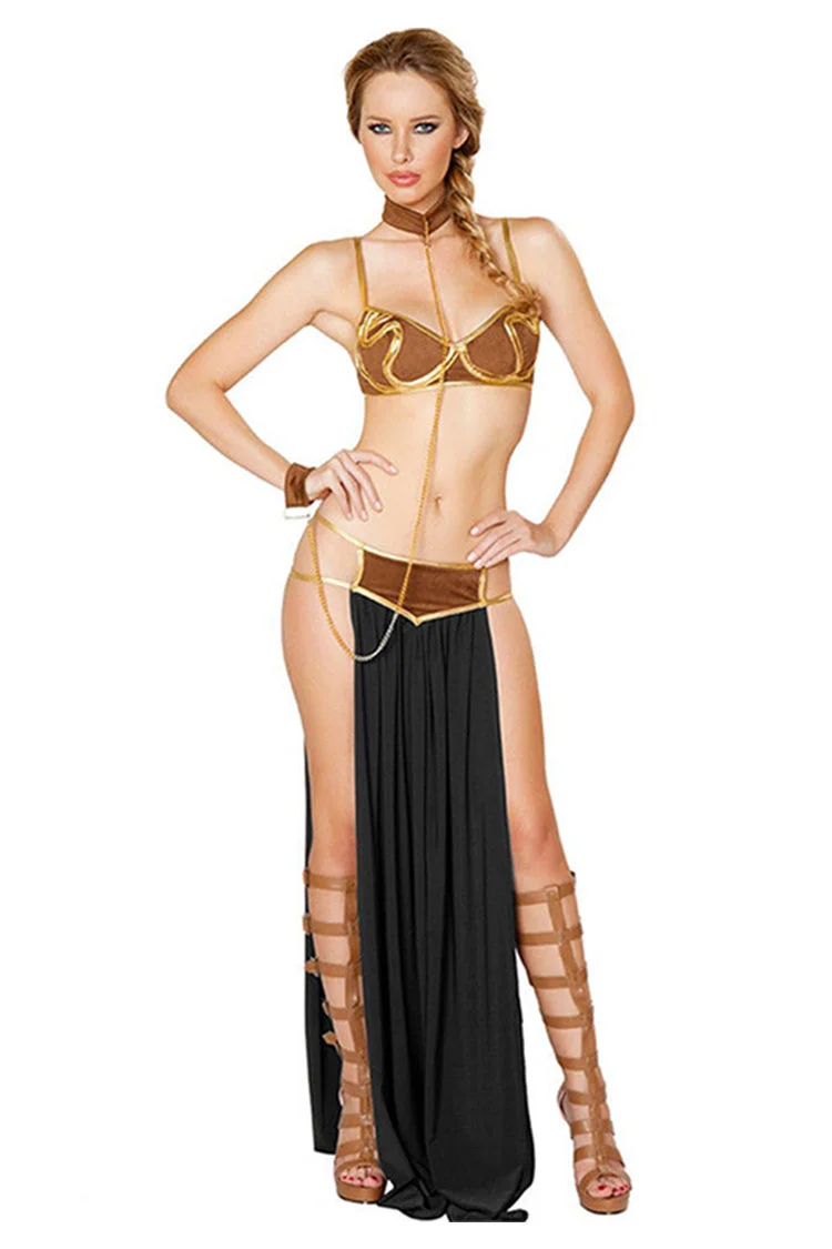 Princess Leia Slave Roleplay Costume Halloween Cosplay