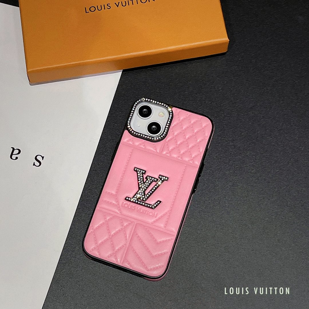 Louis Vuitton Leather LV Monogram Luxury iPhone Cases ProCaseMall