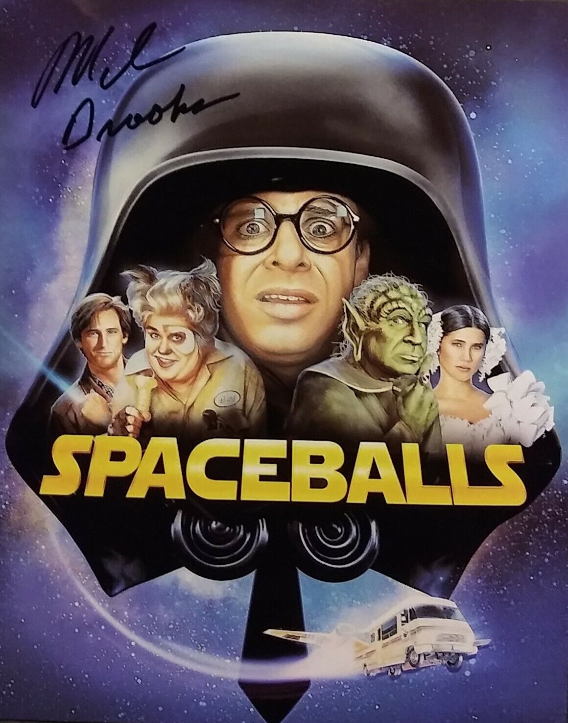 Mel Brooks signed 8x10