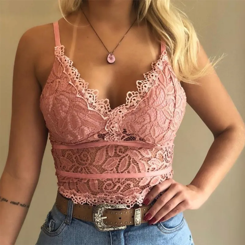 Churchf Sex Goddess Hazy Sexy And Charming Hollow Lace Ribbon Triangle Cup Bra Without Steel Ring Dew Back Women's Underwear
