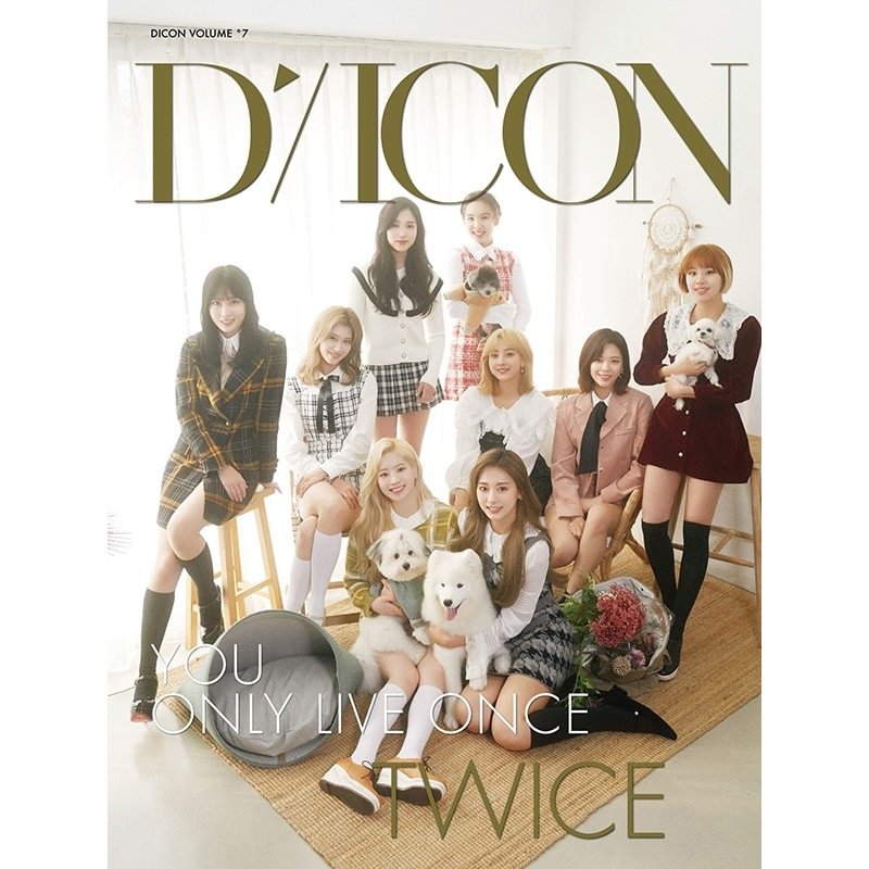 TWICE Dicon vol.7 Photobook "YOU ONLY LIVE ONCE" Japan Edition SEALED