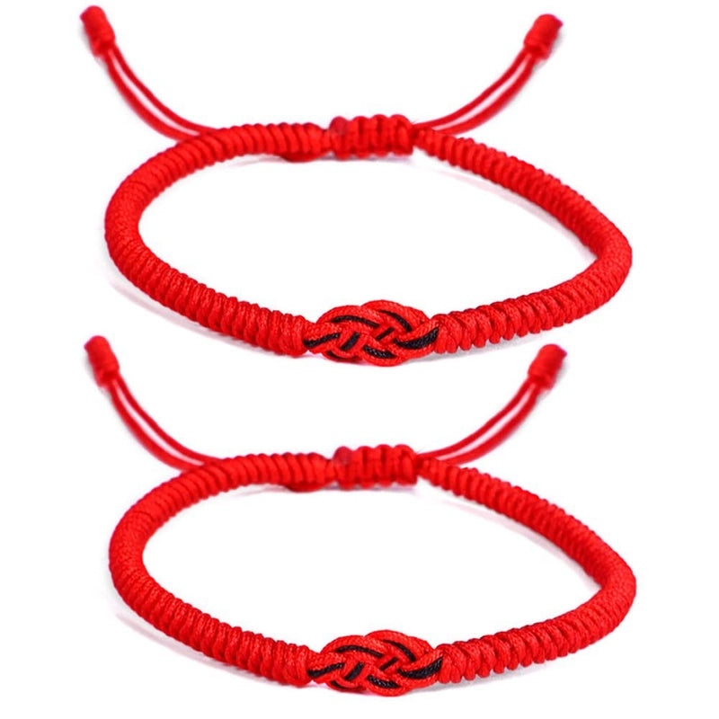 Hand-woven Bracelet For Men And Women Couple Friendship Boys And Girls Tibetan-style Adjustable Woven Rope Bracelet2