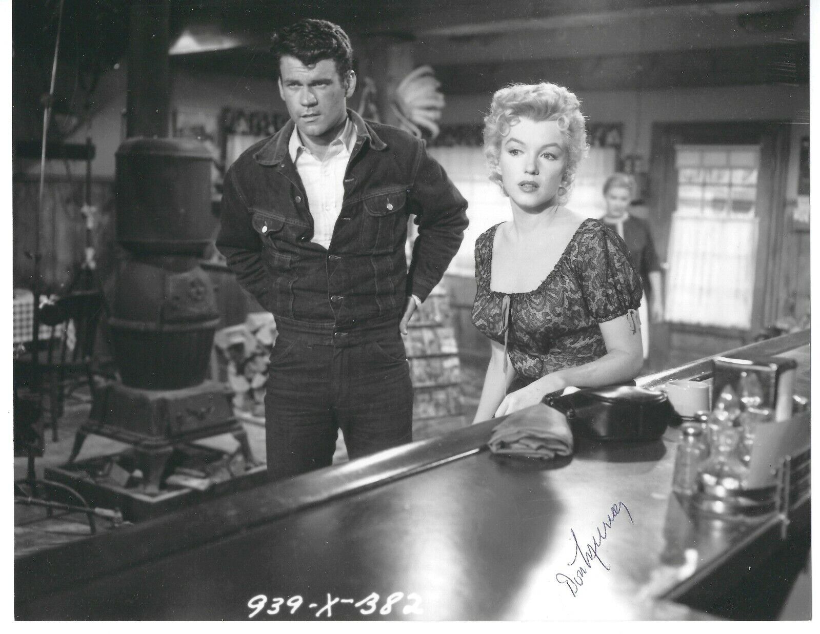 DON MURRAY SIGNED 8x10 Photo Poster painting BUS STOP MARILYN MONROE UACC & AFTAL AUTOGRAPH