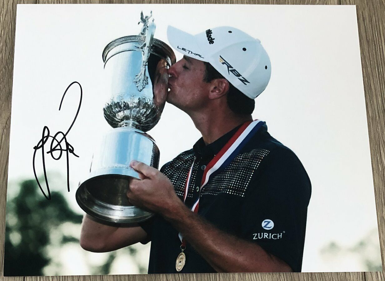 JUSTIN ROSE SIGNED AUTOGRAPH 2013 US OPEN GOLF 8x10 Photo Poster painting A w/PROOF