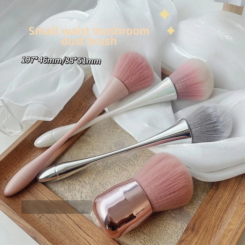 Nail Tools Small Man Waist Dust Brush Japanese Long Handle Blush Brush Korea Cleaning Brush Nail Desktop Dust Brush