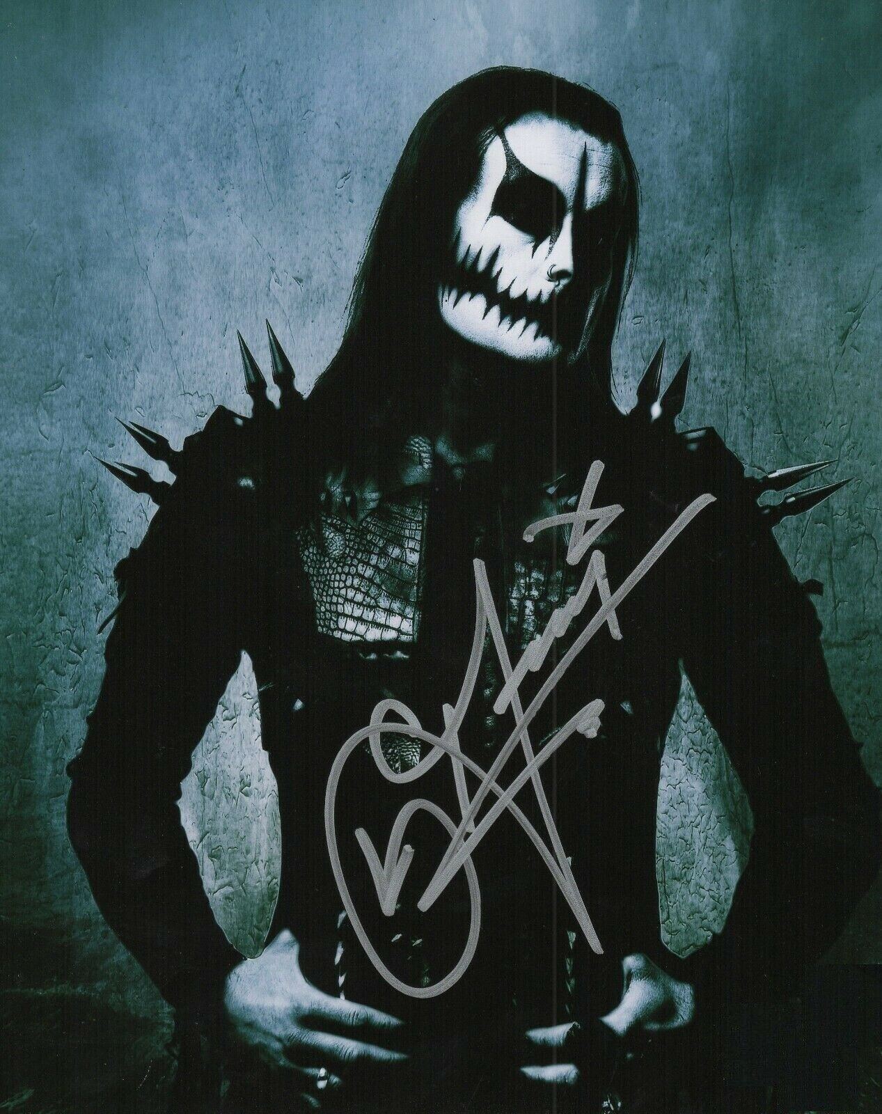 Dani Filth Autographed Signed 8x10 ( Cradle of Filth ) Photo Poster painting REPRINT