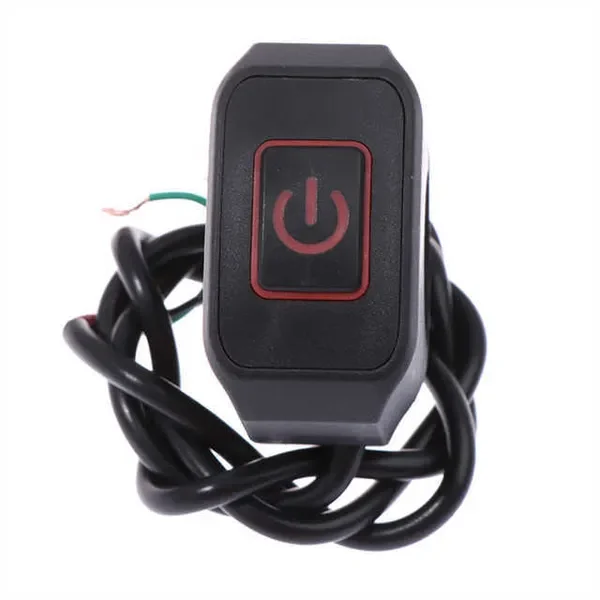 22Mm 12V Motorcycle Handlebar Electric Star Pressure Waterproof Control Switch Button with Led Light