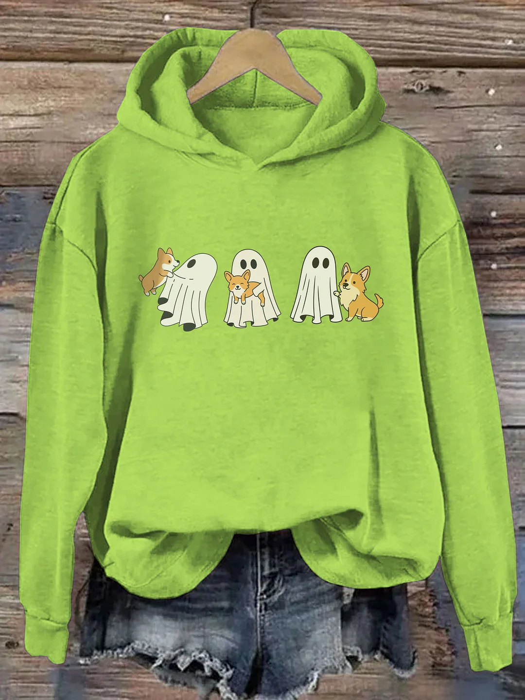 Corgi Dog Halloween Hoodie