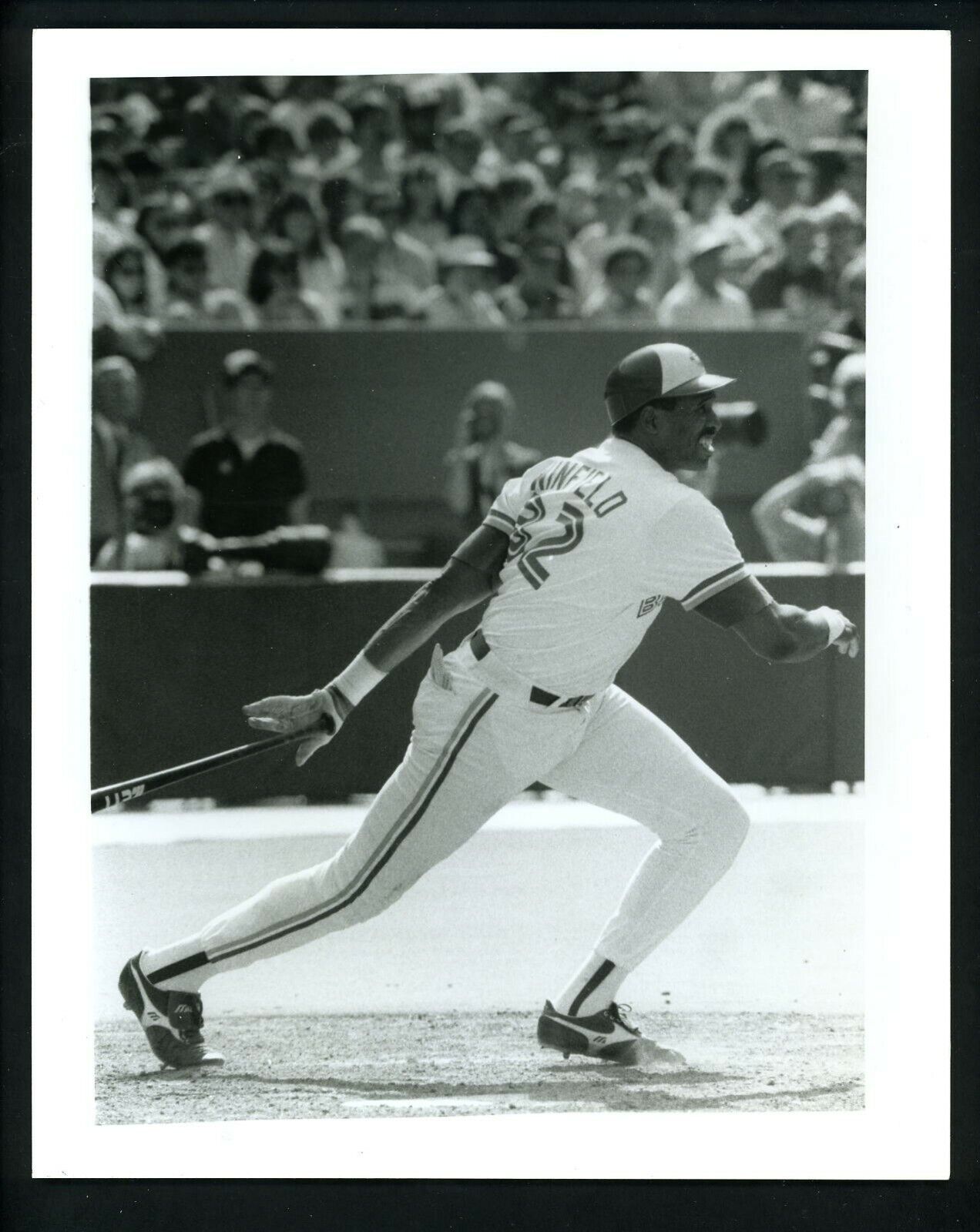 Dave Winfield 1992 Press Original Photo Poster painting Toronto Blue Jays