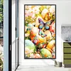 (40*70cm)Flower Egg Butterfly - Full Round Drill Diamond Painting
