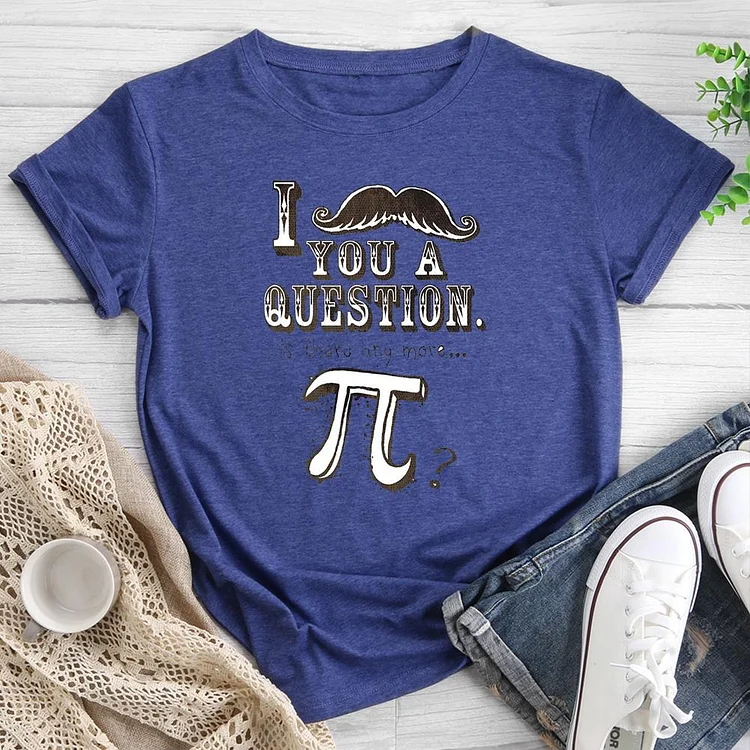 math Round Neck T-shirt