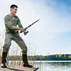 Carbon Fiber Fishing Rod Telescopic Spinning Rod Travel Rod Fishing Accessories