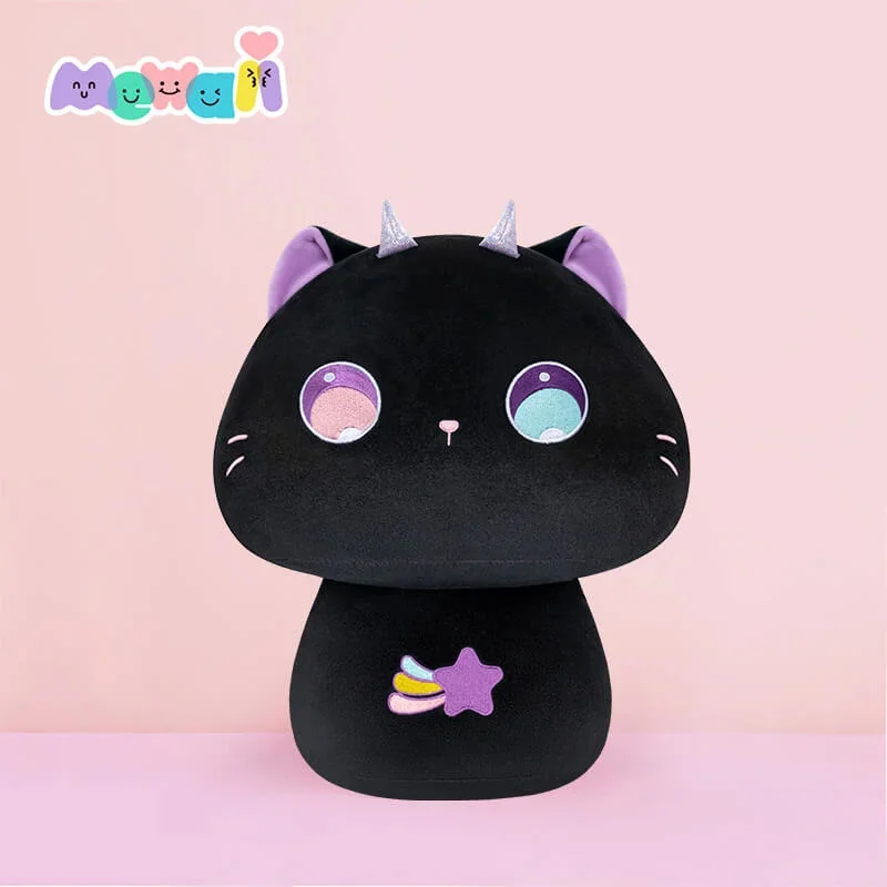 Mewaii® 8 in. Cat Plush Kitten Series Kawaii Plush Pillow Squish Toy Gift for Girls Boys