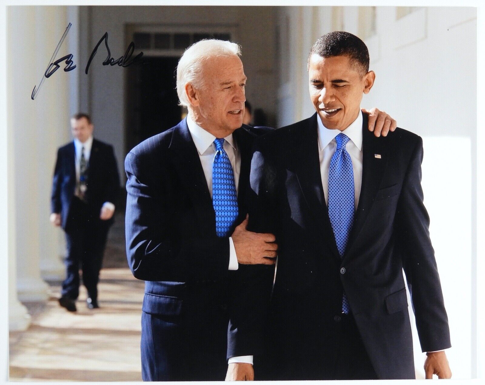 Joe Biden 46th President JSA Autograph Signed Photo Poster painting COA 8 x 10 Obama