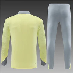 2024-25 Americas Light Yellow Half-Draw Training Jersey