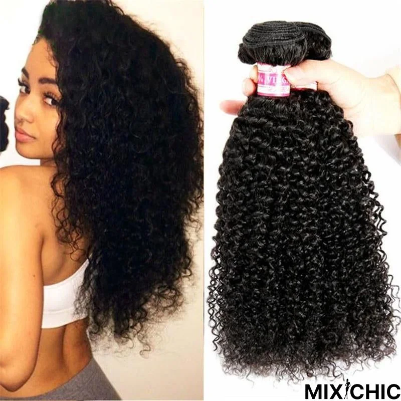 Kinky Curly Hair Weave African Fashion Small Curly Hair Extension