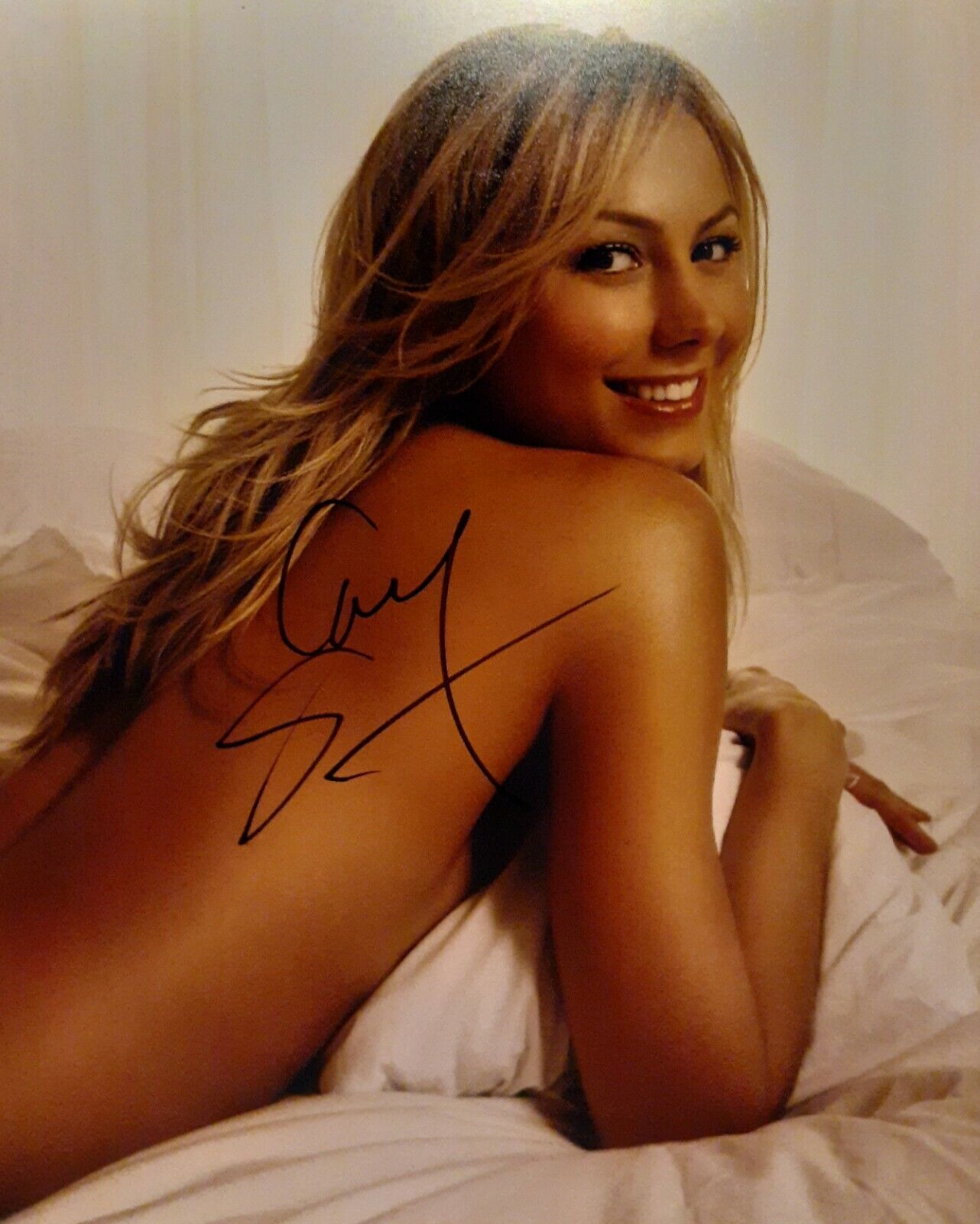 Stacy Keibler signed 8x10