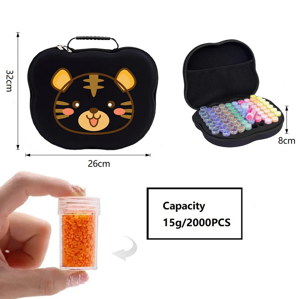 Large Capacity Diamond Painting Accessories Kit with Tools Diamond Tools Handbag