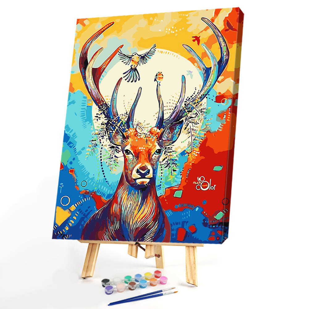 

40*50CM Paint By Numbers-Deer, 501 Original