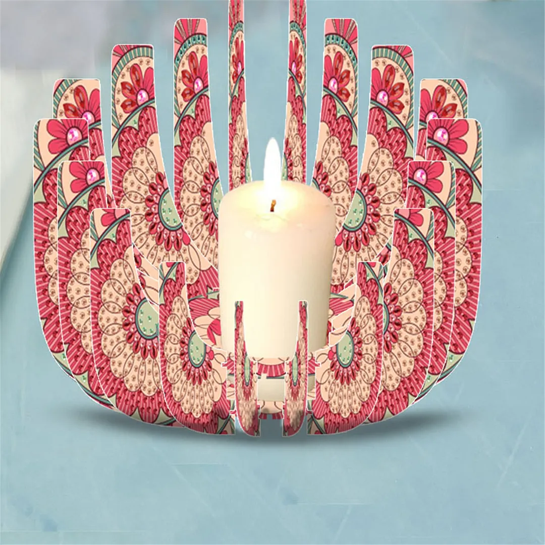 DIY Diamond Art Painting Kits of Candle Holder for Aromatherapy & Home Decor