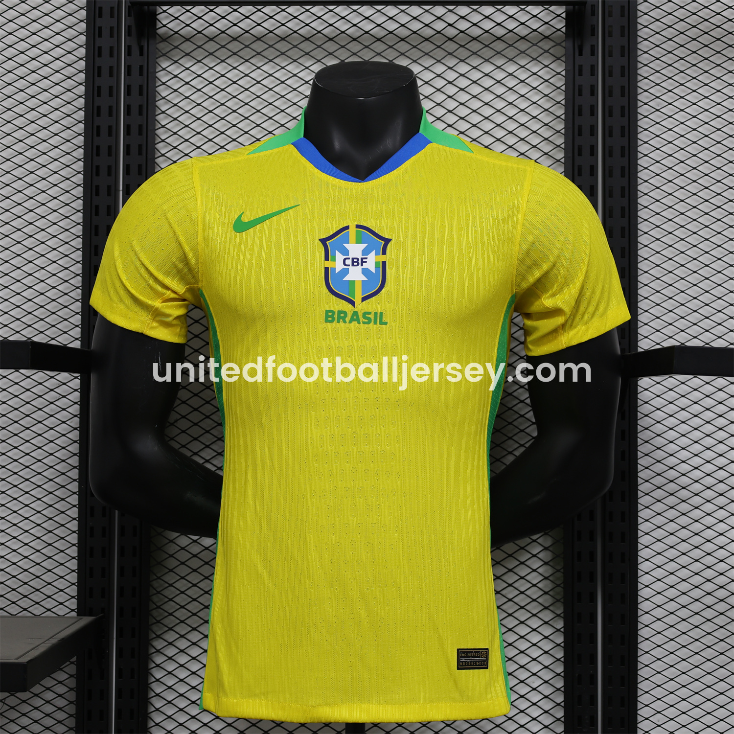 Brazil 2025 Women's Team Home Jersey - Men's Player Version