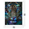 (Counted/Stamped)(Big Size) 11CT Tiger-Cross Stitch 50*66cm/19.69*25.98in