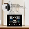 Wireless Weather Station with Humidity Atomic Clock Air Pressure for Patio House