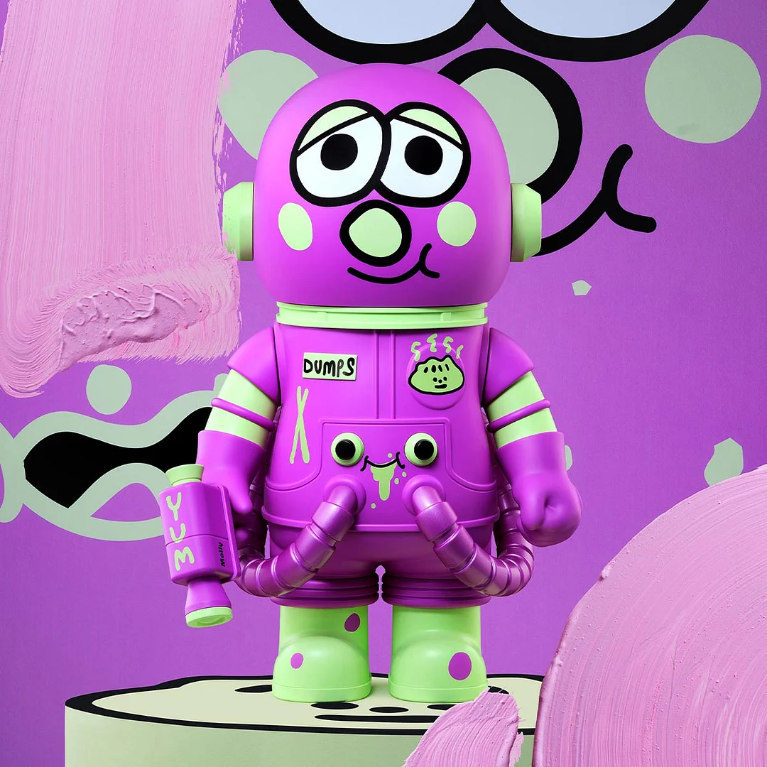 MEGA SPACE MOLLY 400% JON BURGERMAN SPACE CADETS Series Blind Box