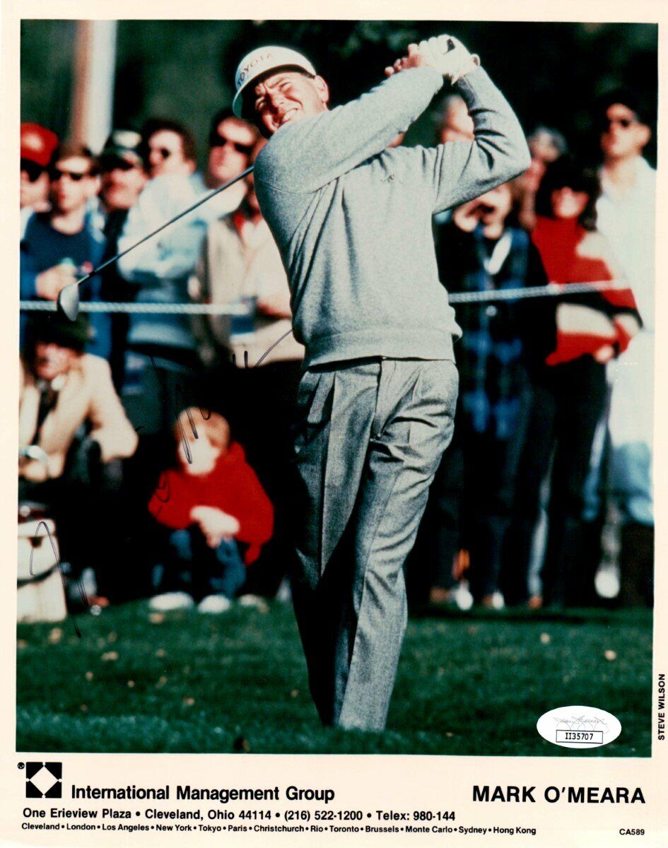 Mark O'Meara Signed Autographed 8X10 Photo Poster painting IMG Promo PGA JSA II35707