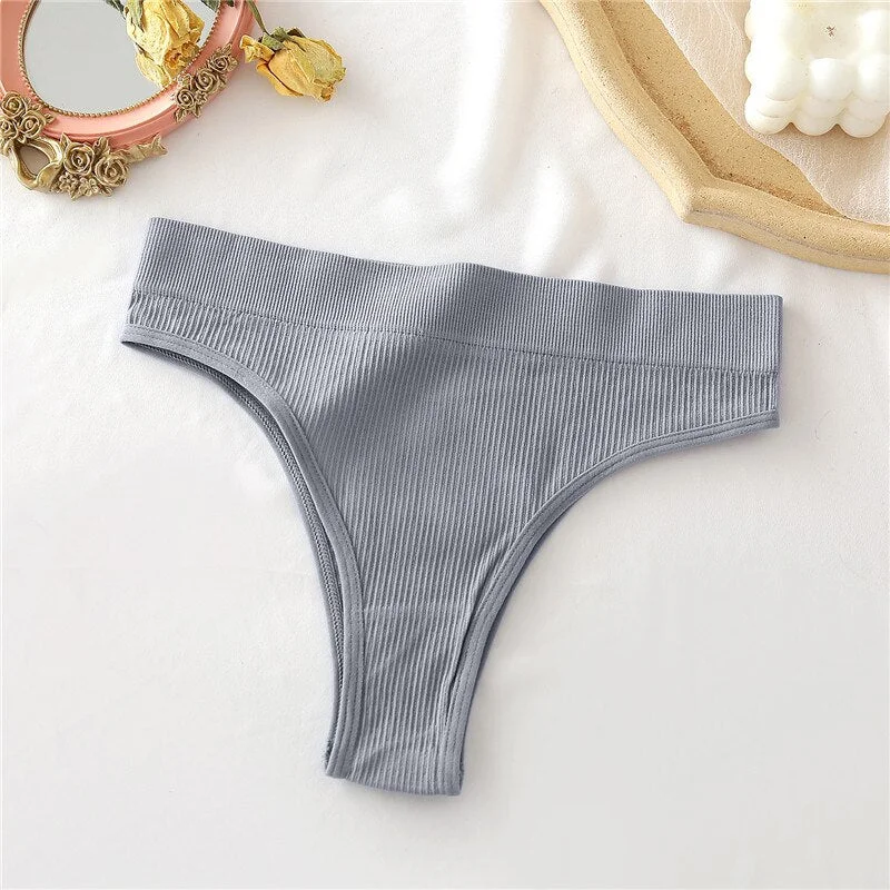 FINETOO High Waist Panties Women Control Shaper Panty S-XL Seamless Underwear Girls Underpants Female Briefs Lingerie 1Pc/2Pcs