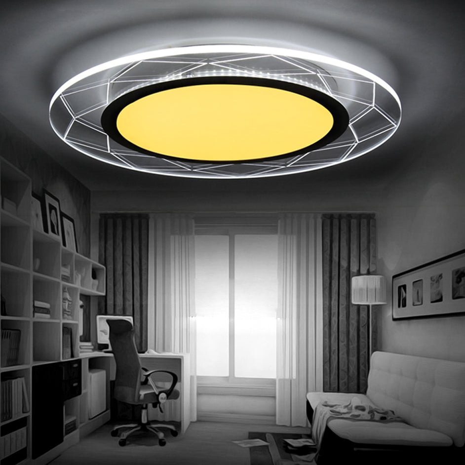 LED Modern Diamond Iron Acryl LED Lamp.LED Light.Ceiling Lights.LED Ceiling Light.Ceiling Lamp For Foyer Bedroom Dinning Room