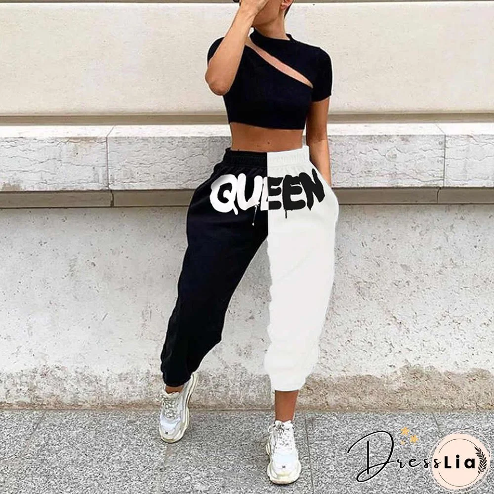 Ladies Fashion Queen Sweatpants