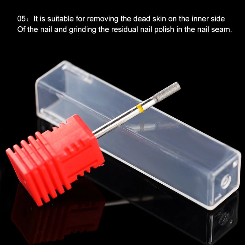PICT YOU Carbite Head Nail Drill Bits Nail Art Tools Polishing Sanding Gel Nail Polish Nail File for Machine Pedicure Manicure-Nail Inspo