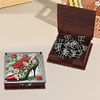 High Heels Memo Pad Halter aus Holz - 5d DIY Handwerk Aufbewahrungsbox
