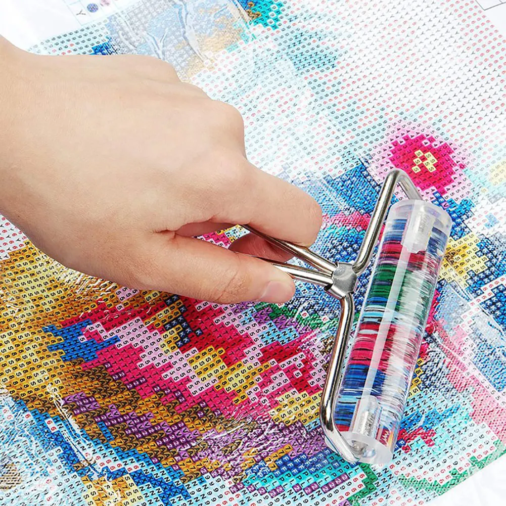 DIY Diamond Painting Roller Acrylic Printing Glue Stick Rolling Tool (10CM)
