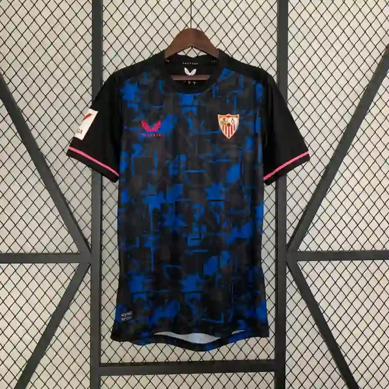 23/24 Sevilla Soccer Jersey Second Away