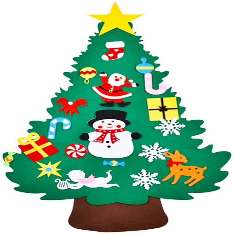 

Childrens DIY Christmas Tree Christmas Decoration Pendant New Felt Christma, 501 Original