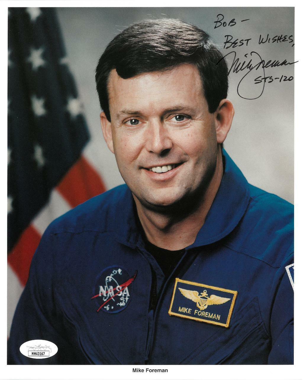 Mike Foreman (American Astronaut) Signed Autographed 8x10 Photo Poster painting JSA #MM43167