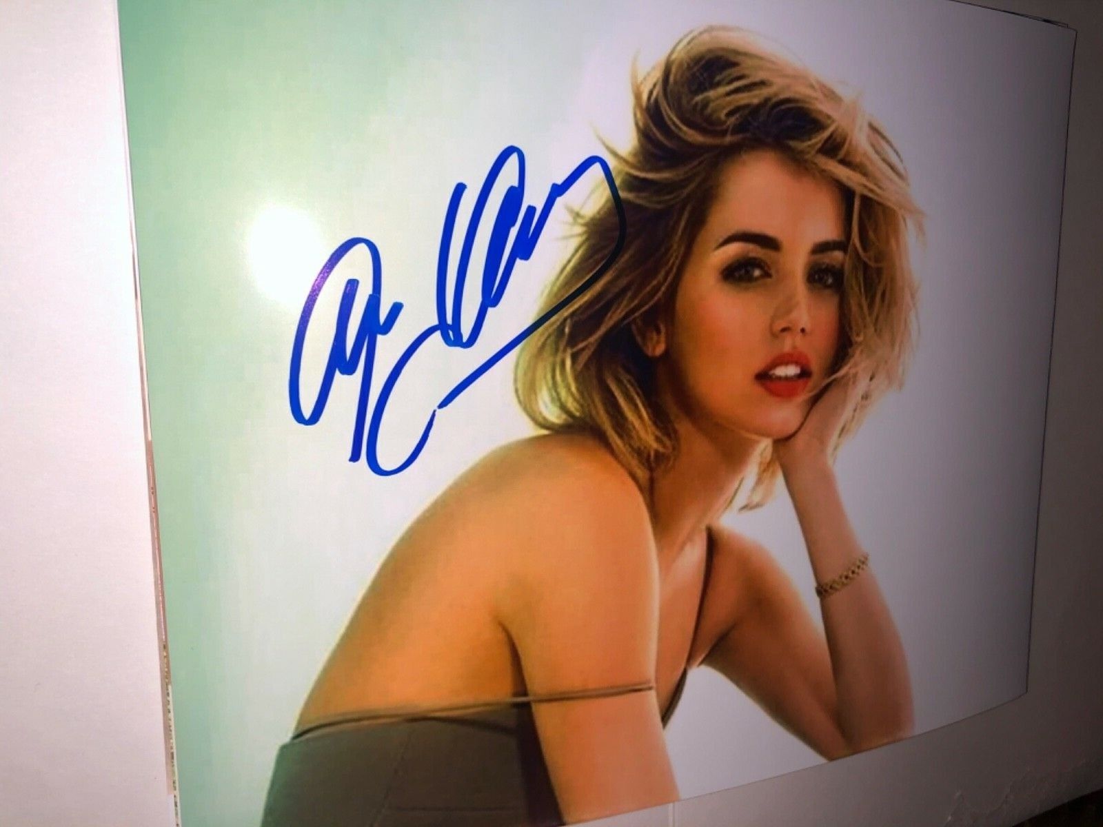 ana de armas signed 8 x10 Photo Poster painting sexy picture super duper hot hott