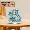 Seahorse Girl DIY Double-Sided Desktop Ornaments Diamond Art Kits