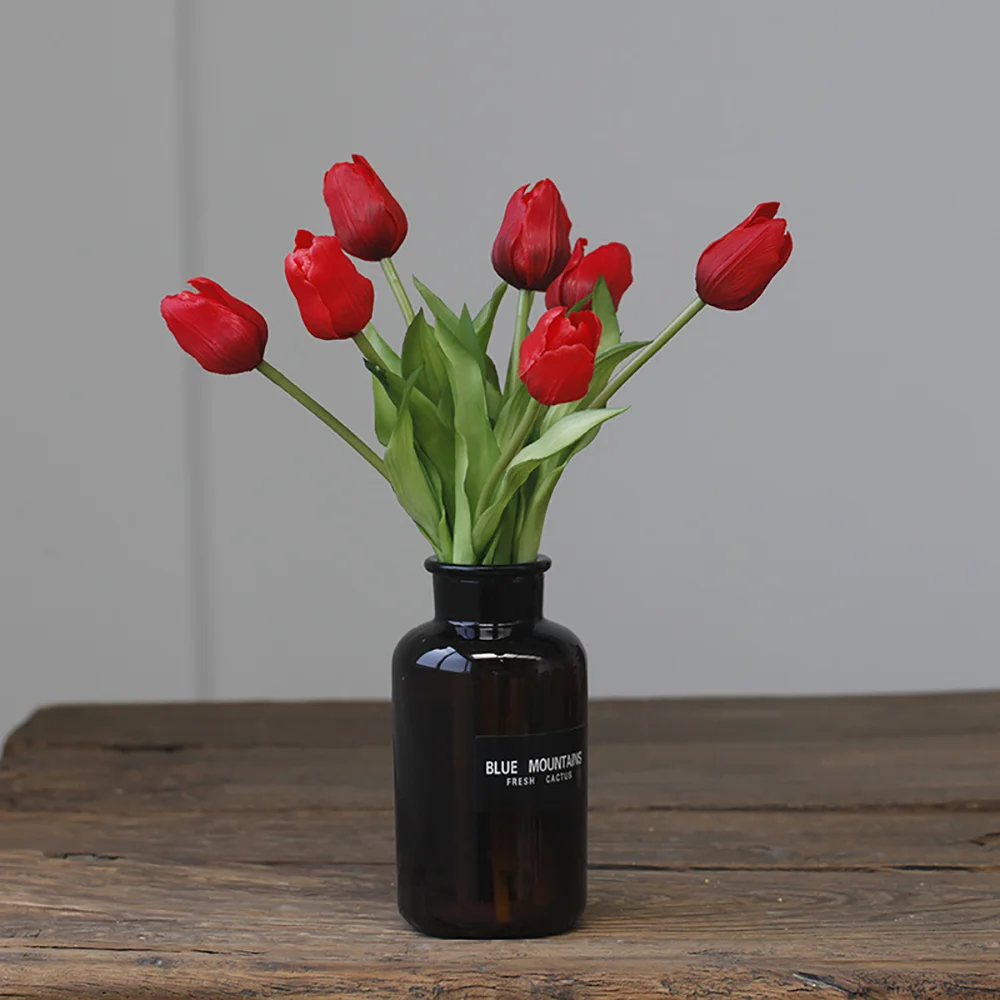 Single simulation tulip desktop decoration home decoration