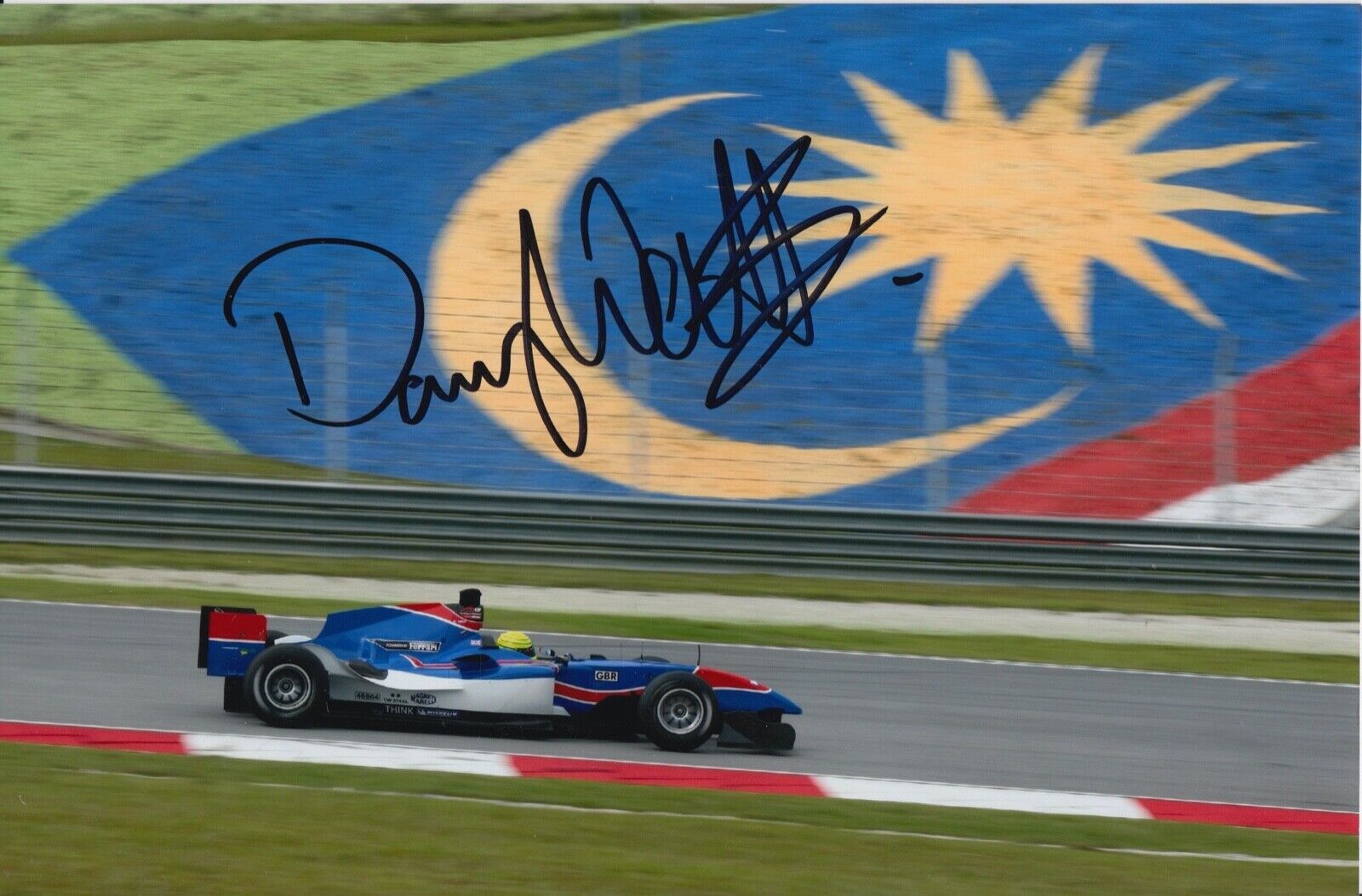 Danny Watts Hand Signed 9x6 Photo Poster painting - A1GP Autograph.