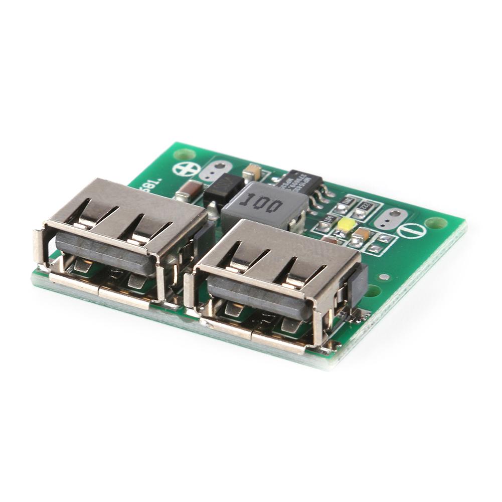 

Dual USB Output 9V 12V 24V to 5V 3A DC-DC Step Down Charger Power Module, 501 Original