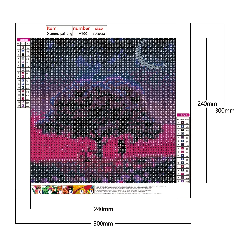 Full Round Diamond Painting 30*30cm - Tree