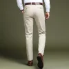 Men's Business Casual Pants Straight Leg Pants