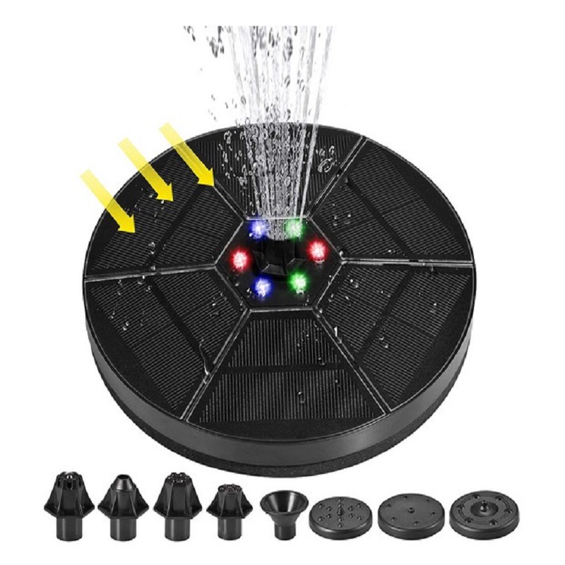 

Solar Springbrunnen mit LED-Beleuchtung Lachesis 2000mAH Batterie Bac, 501 Original