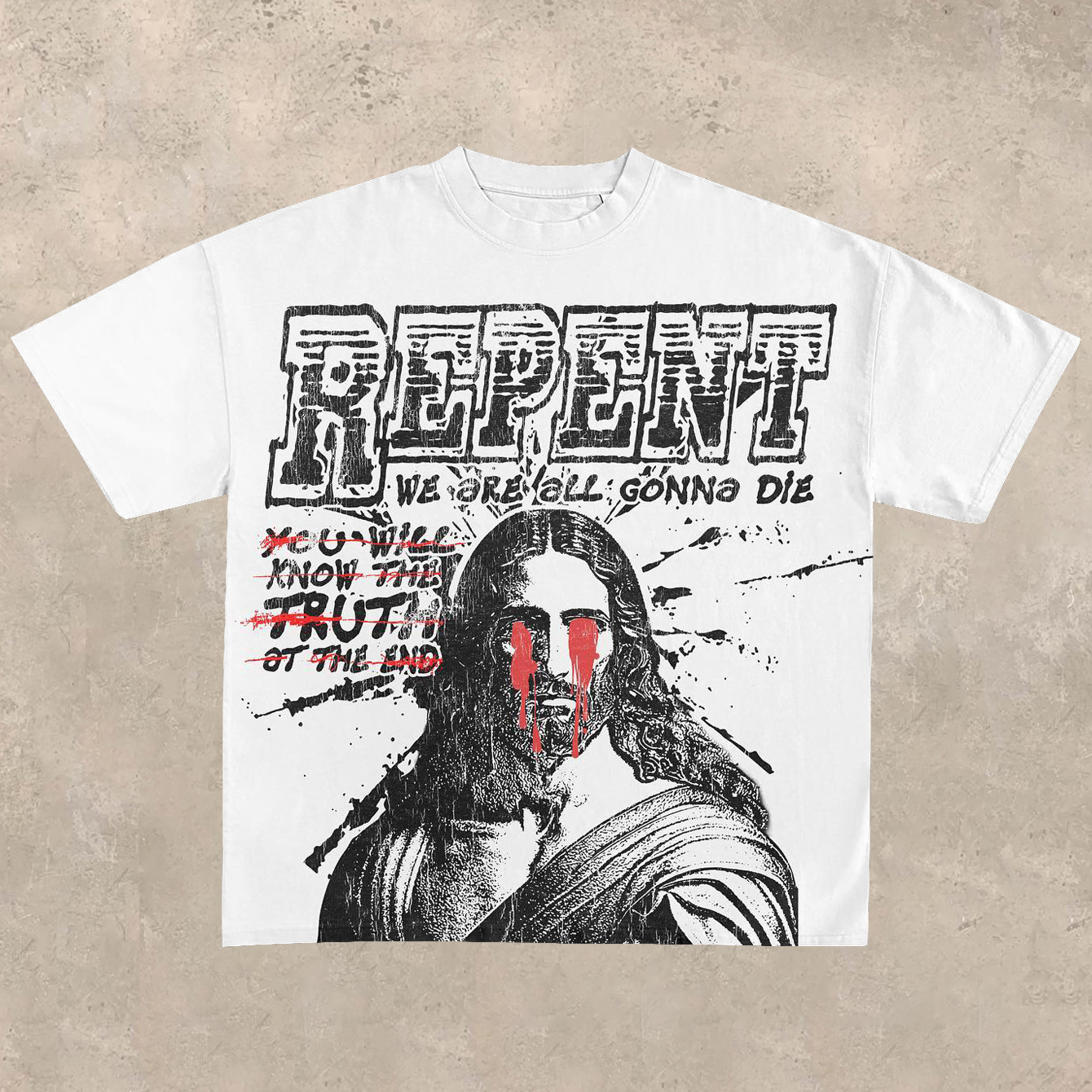 Trendy Personalized Print T-Shirt