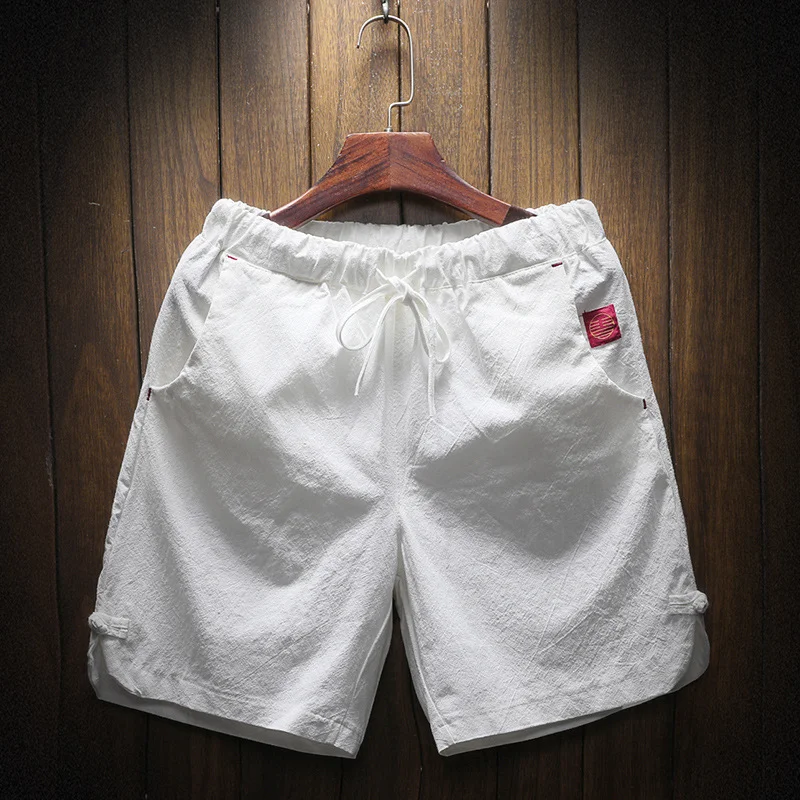 Men's Linen Casual Shorts