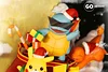 Christmas Pikachu & Bulbasaur & Squirtlef  & Charmander - Pokemon Resin Statue - Go Studios [In Stock]